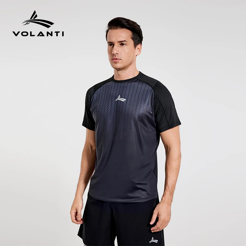 沃兰迪PowerMax短袖运动T恤跑步马拉松垂感宽松轻薄冰感速干t恤