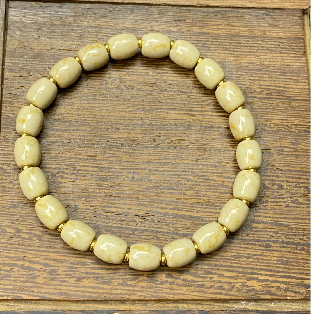 非金属珐琅手链 凝然   7号    舍 L   手串   12mm