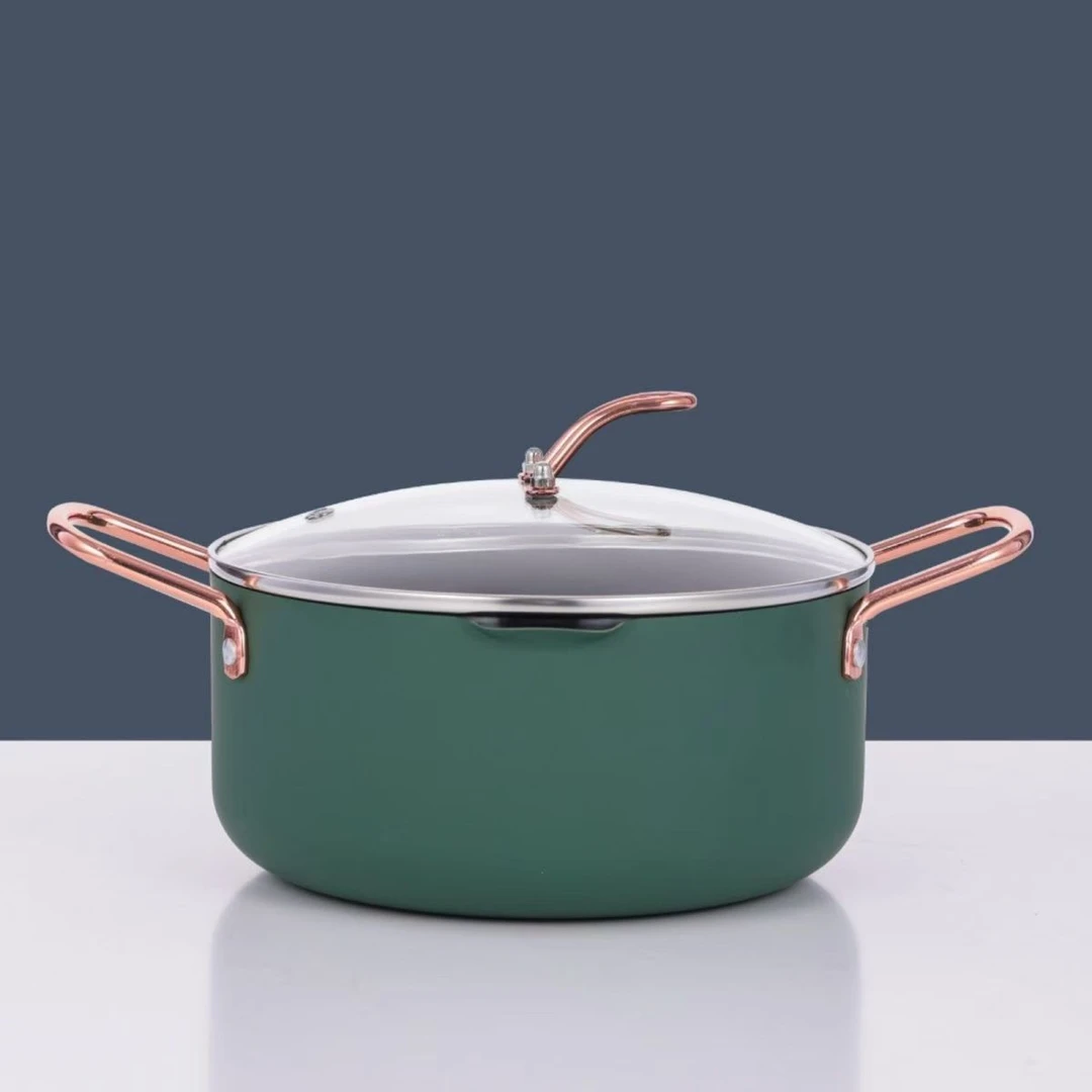 加厚不锈钢汤锅家用煤气电磁炉煲炖汤熬粥烧水蒸煮面锑锅带蒸笼