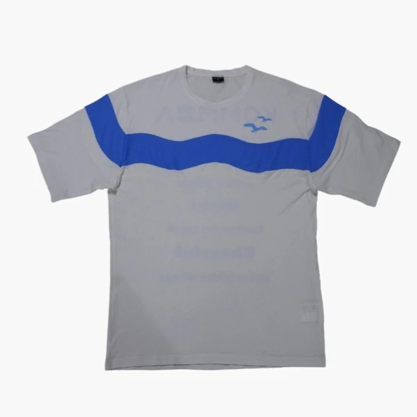 KOMMBA男士海鸥印花宽松短袖