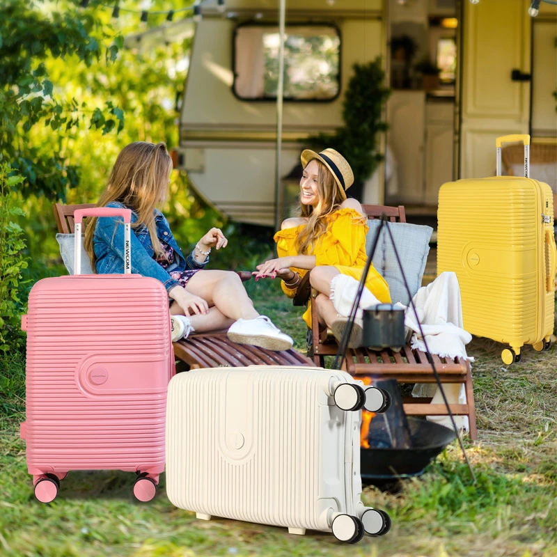 悠客 行李箱女24寸轻便静音万向拉杆旅行箱可登机学生密码箱