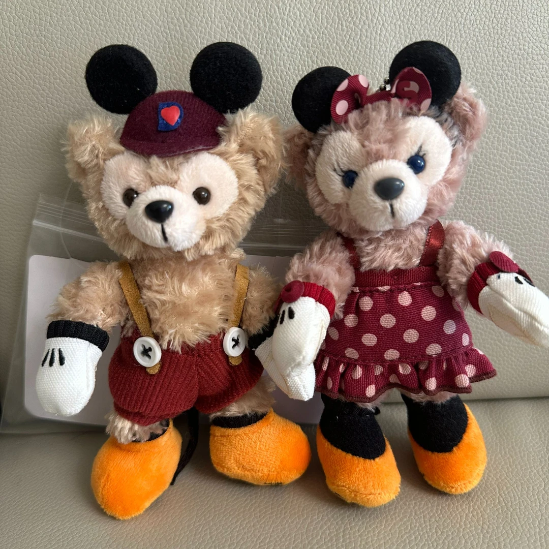 【彤彤海淘】海淘中古毛绒挂件东迪直播间玫玫达菲星黛露欧陆饼饼