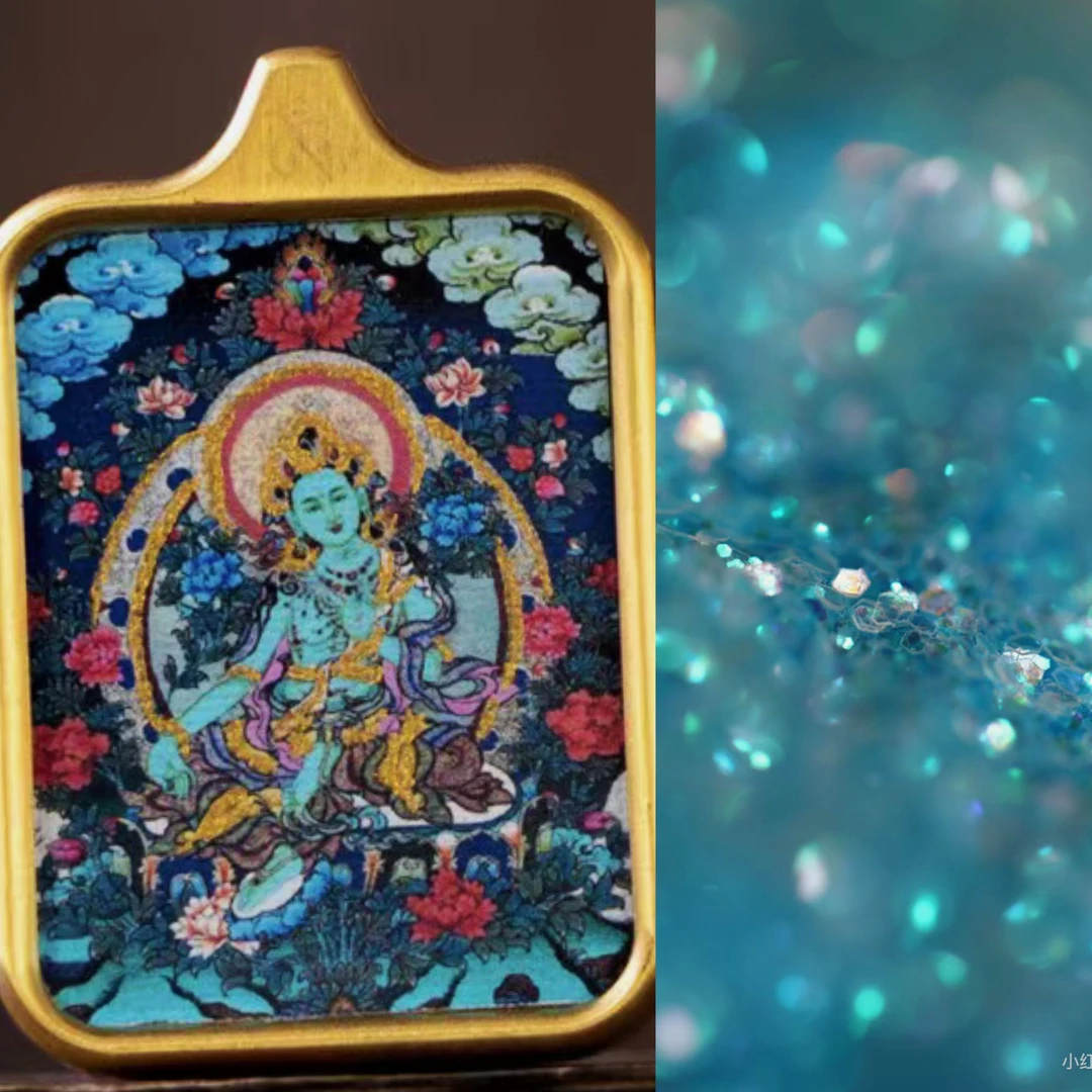 黄铜吊坠 ananstudio三色唐卡吊坠xl