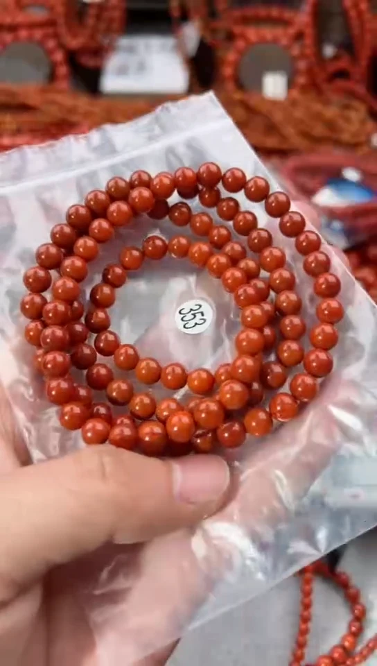 【闪购商品】南红玛瑙手串未镶嵌6+