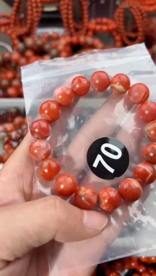 【闪购商品】南红玛瑙手串未镶嵌12