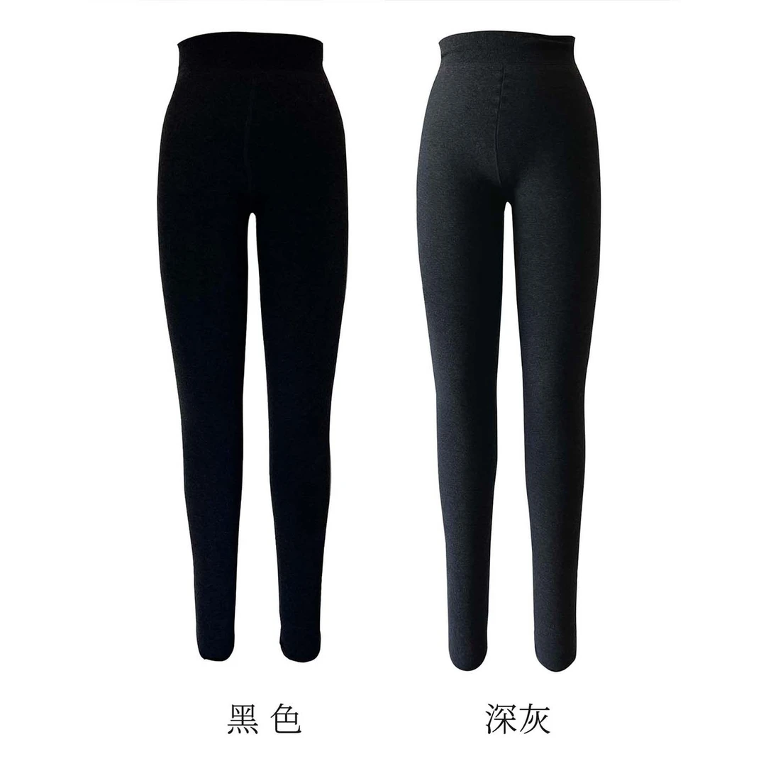 InTree张桶桶【桶桶自留2.0】黑灰加绒连裤打底袜打底裤秋冬ZX00029