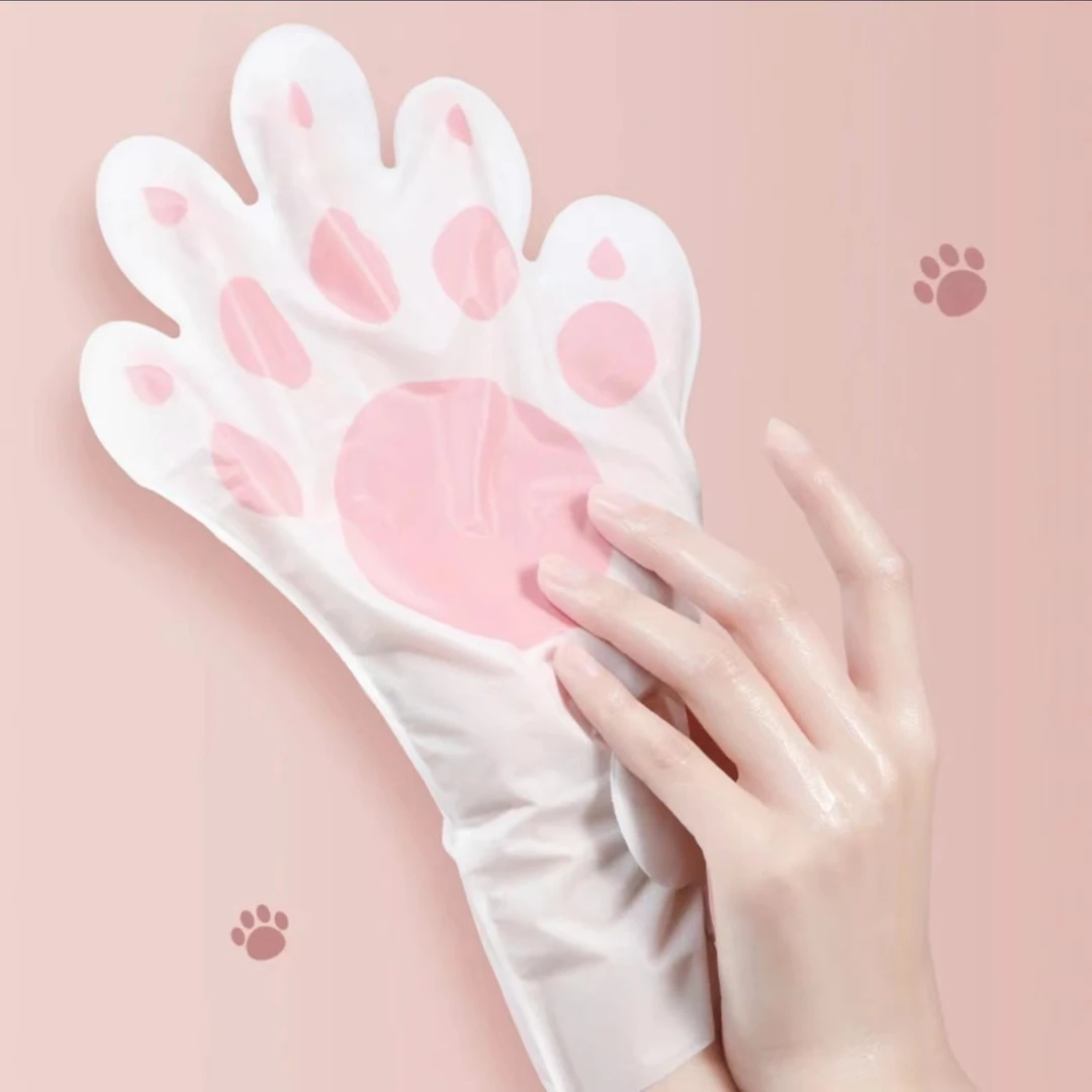 仙蒂奈儿山羊奶烟酰胺熊猫软萌手膜白嫩补水护肤