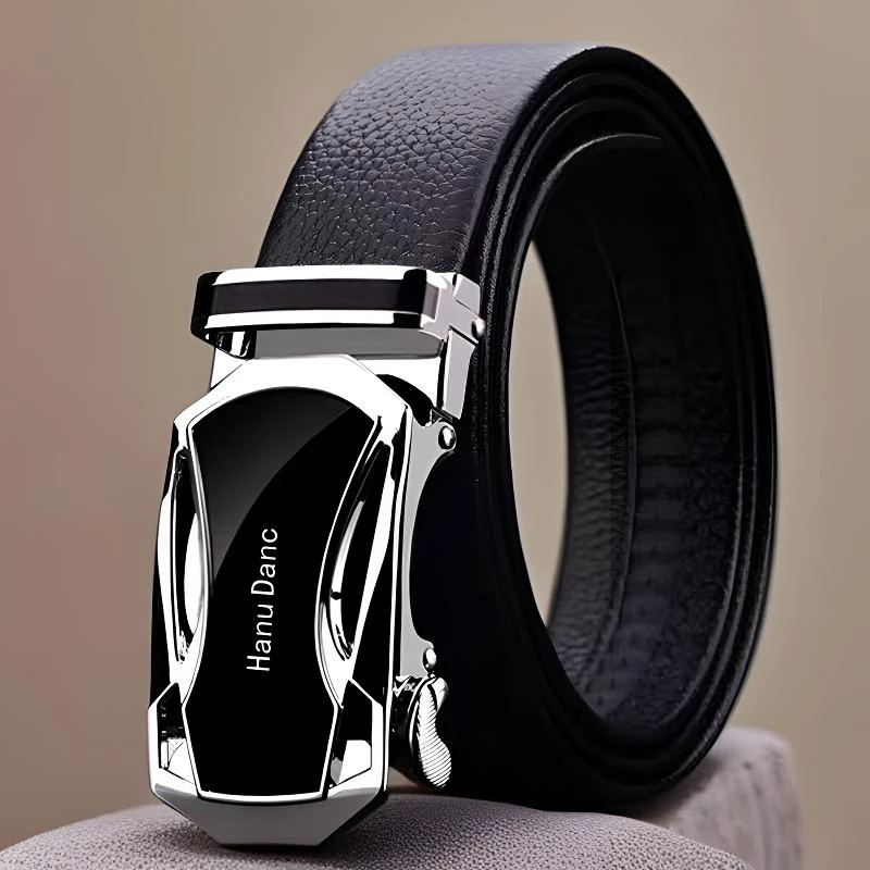 【厂家直销】男士皮带软真皮自动扣休闲男款百搭牛仔裤腰带男式腰带