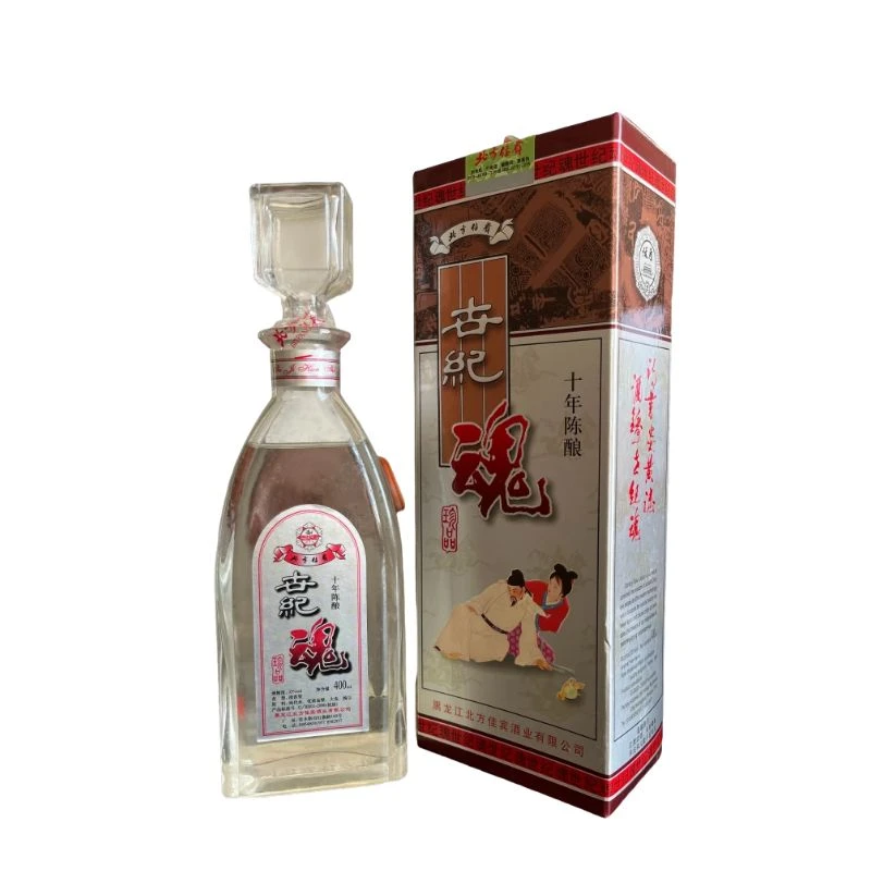 北方佳宾【佳木斯市区专属】2008年纯粮白酒35度世纪魂35度400ML