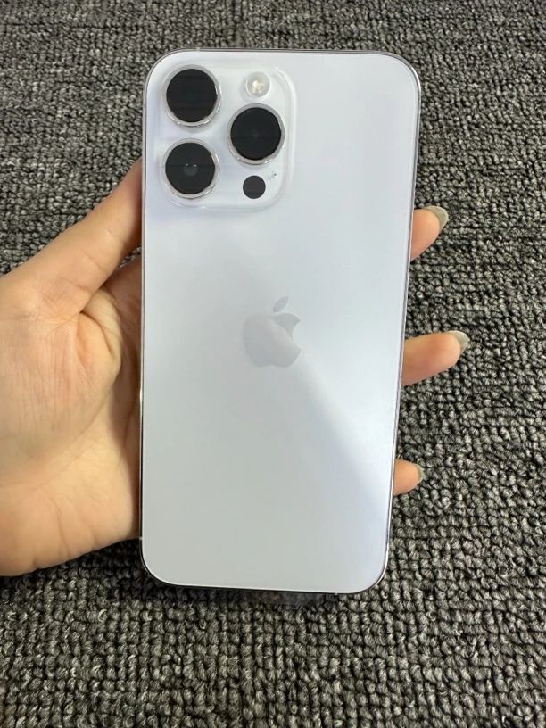 95新 Apple/苹果 苹果14pro Max 白色256G 电池86 原机
