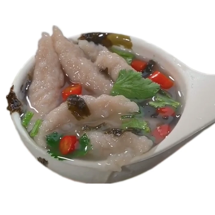【正宗】瘦肉丸温州特产传统名小吃福建鼎肉片半成品速食猪肉羹600g