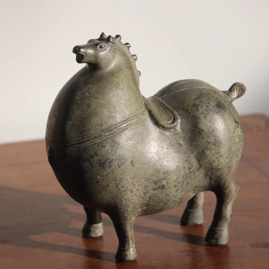 唐马. 茶道.桌案摆件