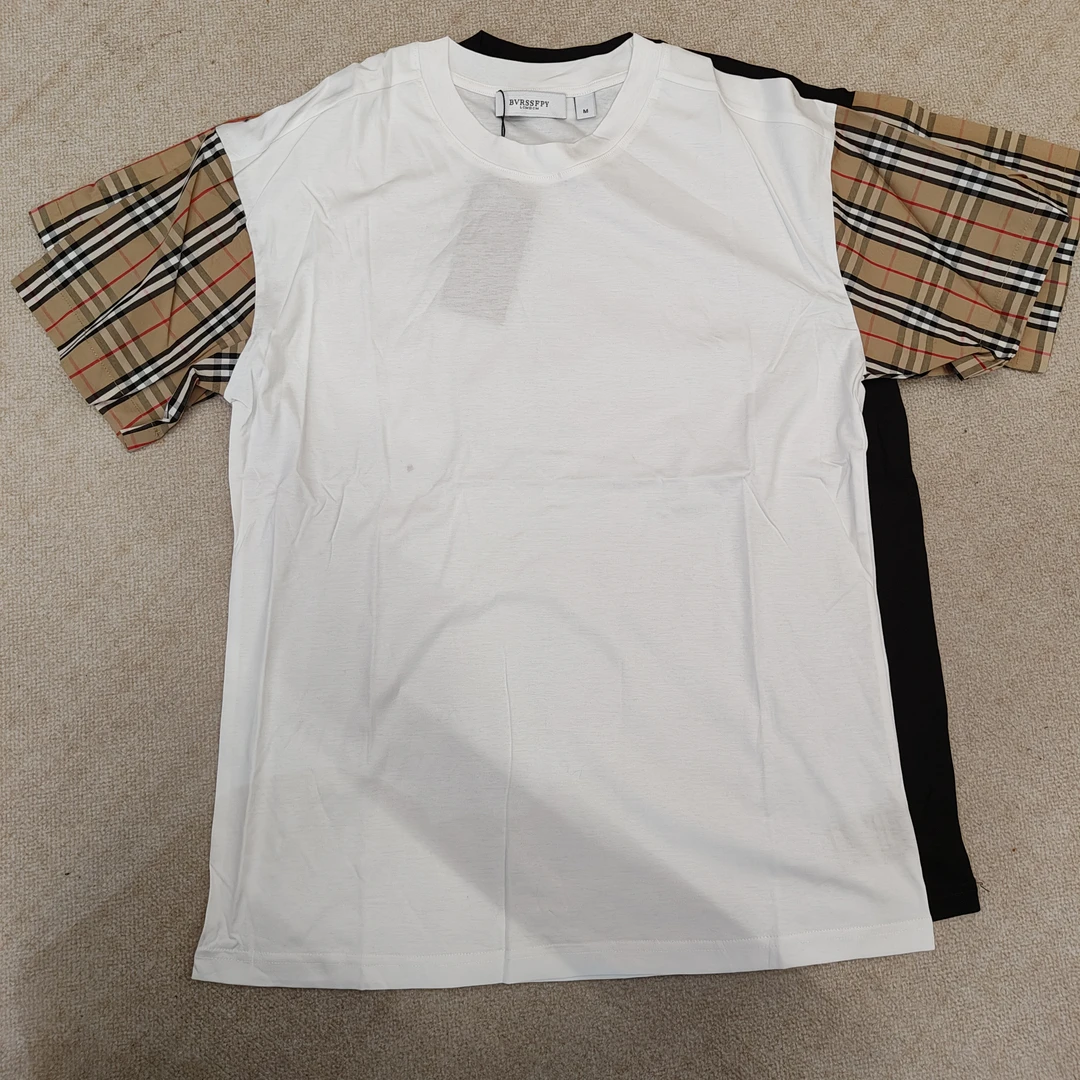 NIUNIU · 早春气质百搭格子袖T恤