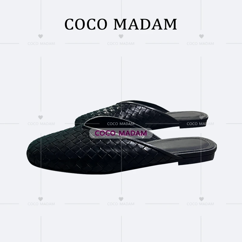 NIUNIU · Mao-208 夏季时尚百搭平底一脚蹬凉拖鞋