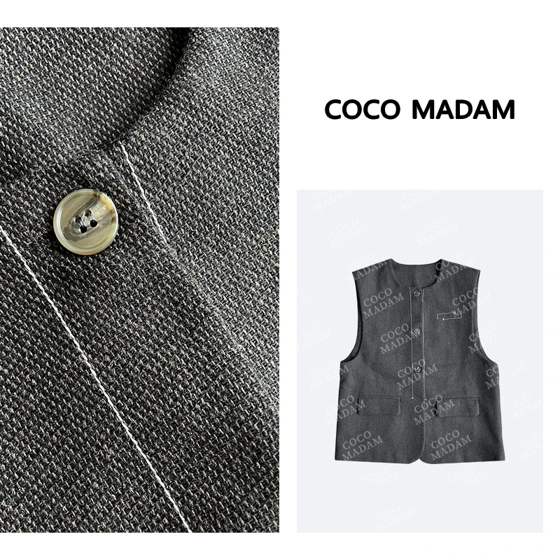 NIUNIU · Mao-825 秋冬时尚休闲简约百搭马甲