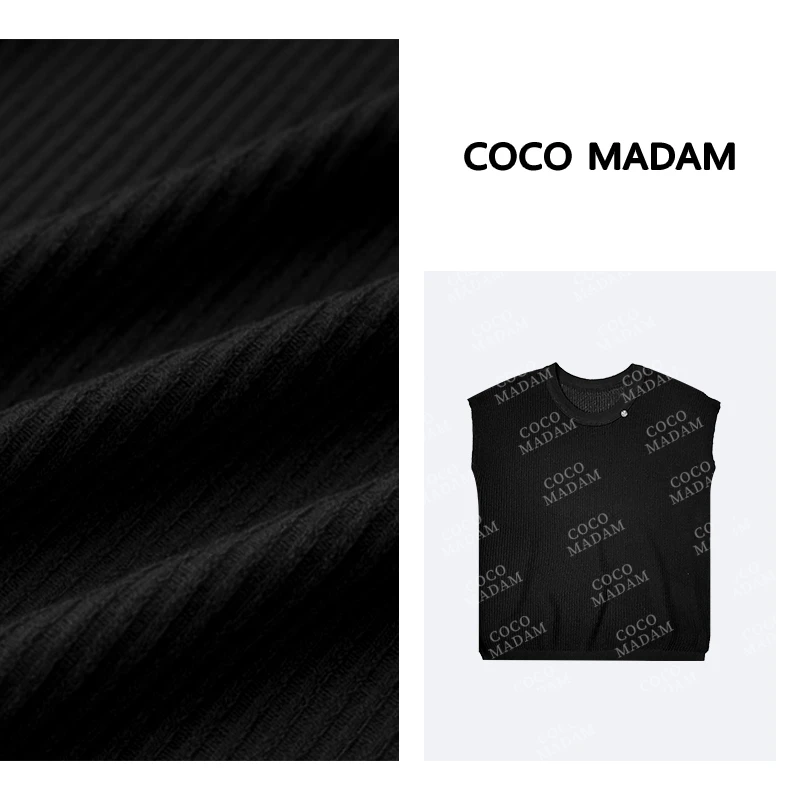 NIUNIU ·Mao-166 夏季简约短袖短款宽松休闲套头针织衫T恤上衣女