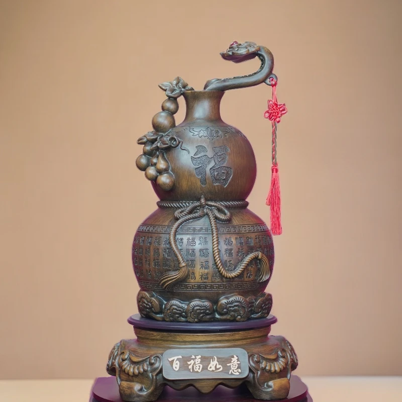 百福如意（LYY)长19cm高34cm公司开业办公室商务礼品高端摆件 创意