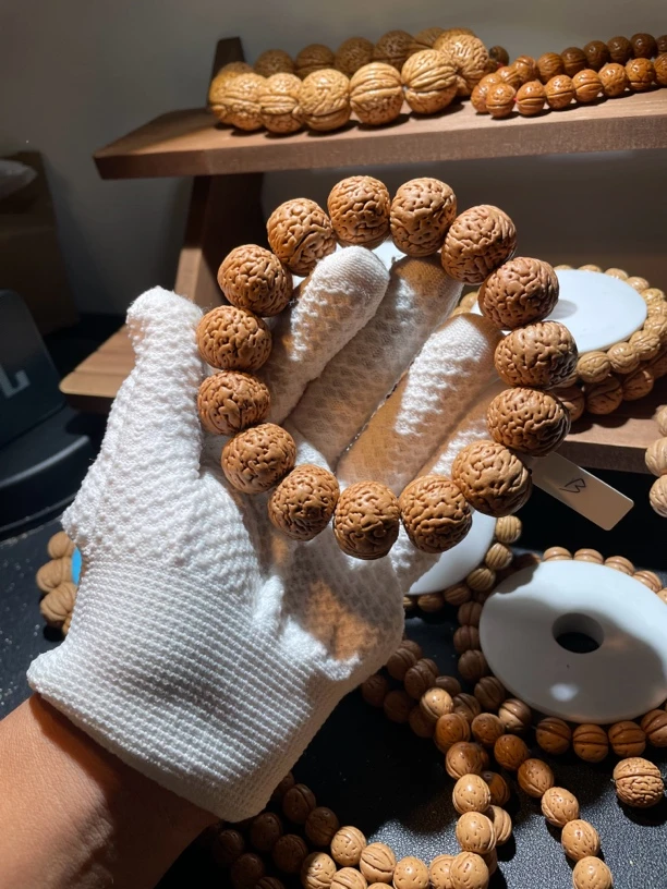 桃核手串老树苹果圆