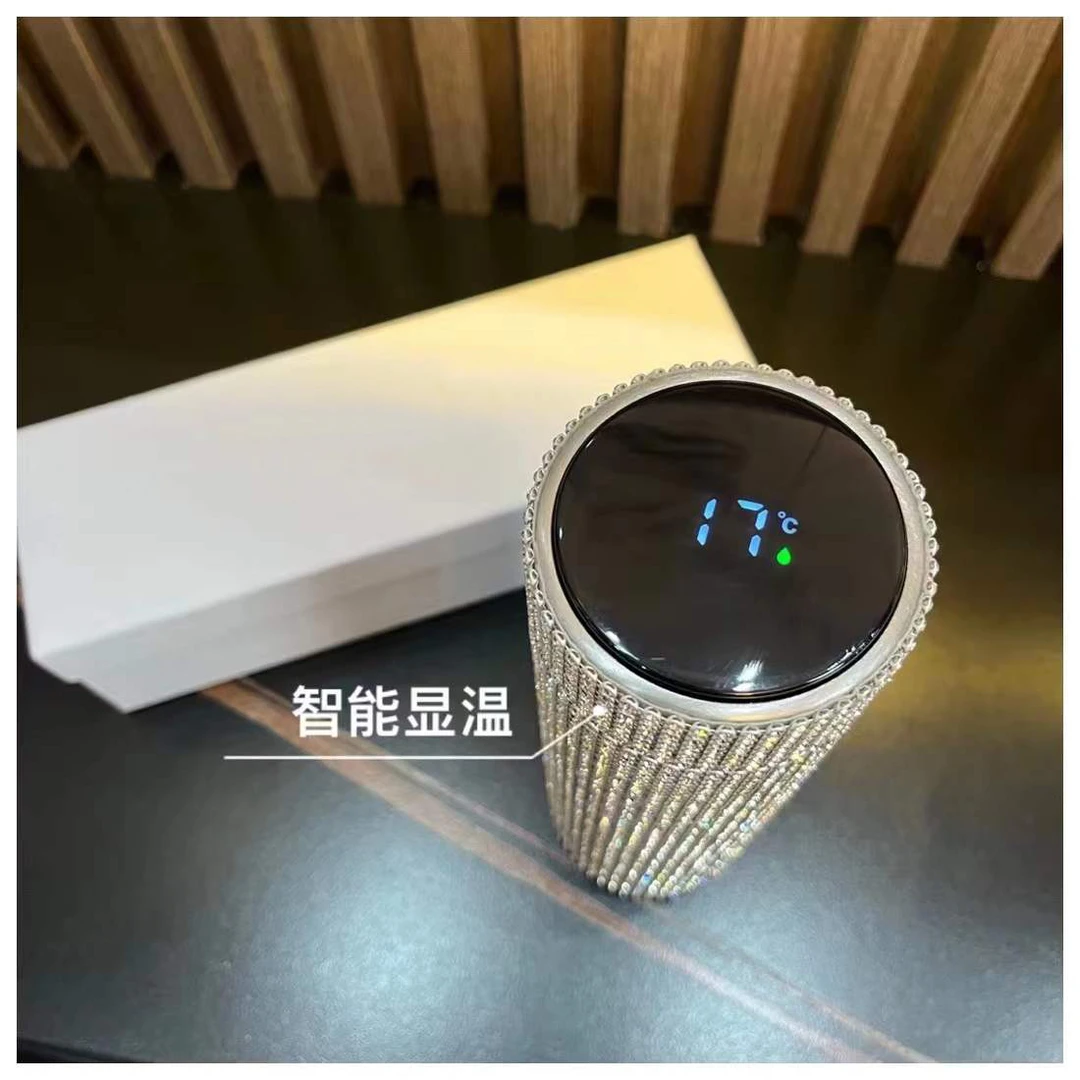 【女神杯】304不锈钢女士保温杯镶钻保温杯小巧保温杯杯子保温杯