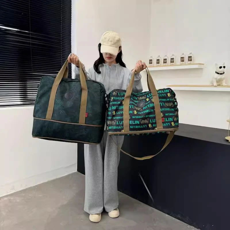 特大号旅行包牛津布大容量装衣服行李包套拉杆箱旅游包待产收纳袋