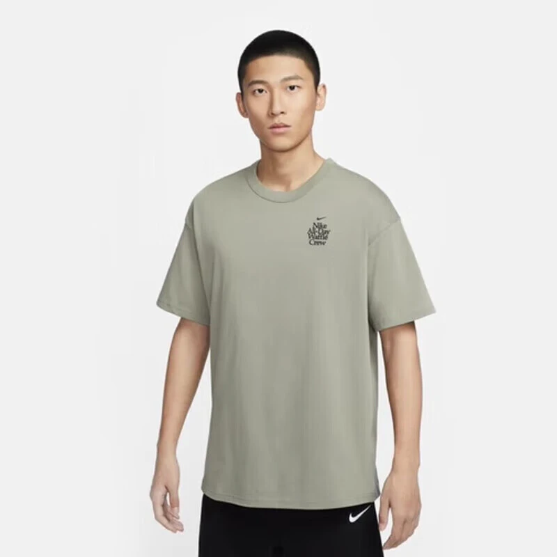 Nike耐克短袖男夏季运动服休闲百搭上衣印花圆领T恤HQ1202-053
