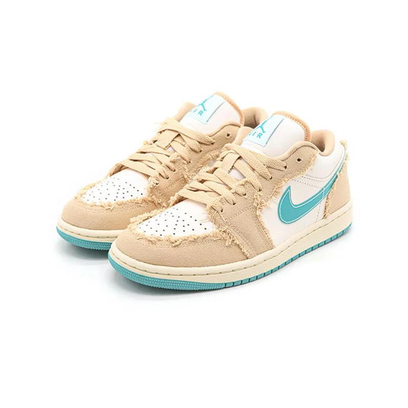 耐克佐敦系列AirJordanLow AJ1 拼接低帮复古篮球鞋 HF4983-252