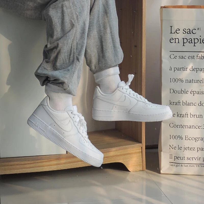 Nike耐克男鞋AIR FORCE 1'07 AF1空军一号经典休闲板鞋CW2288-111