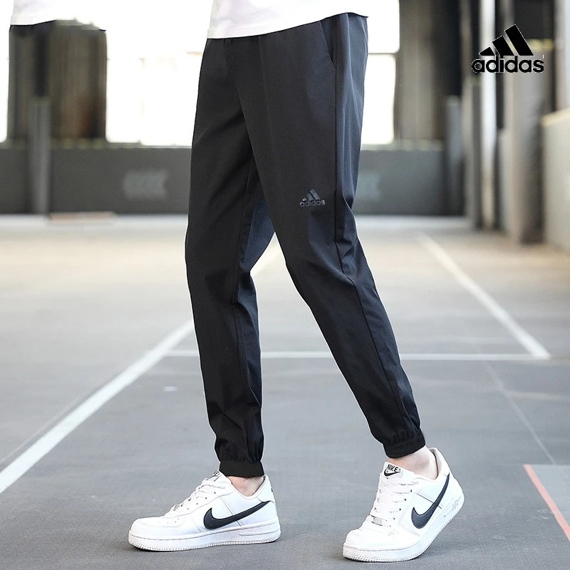 adidas/阿迪达斯男子运动裤新款训练长裤梭织快干休闲裤子HF8984