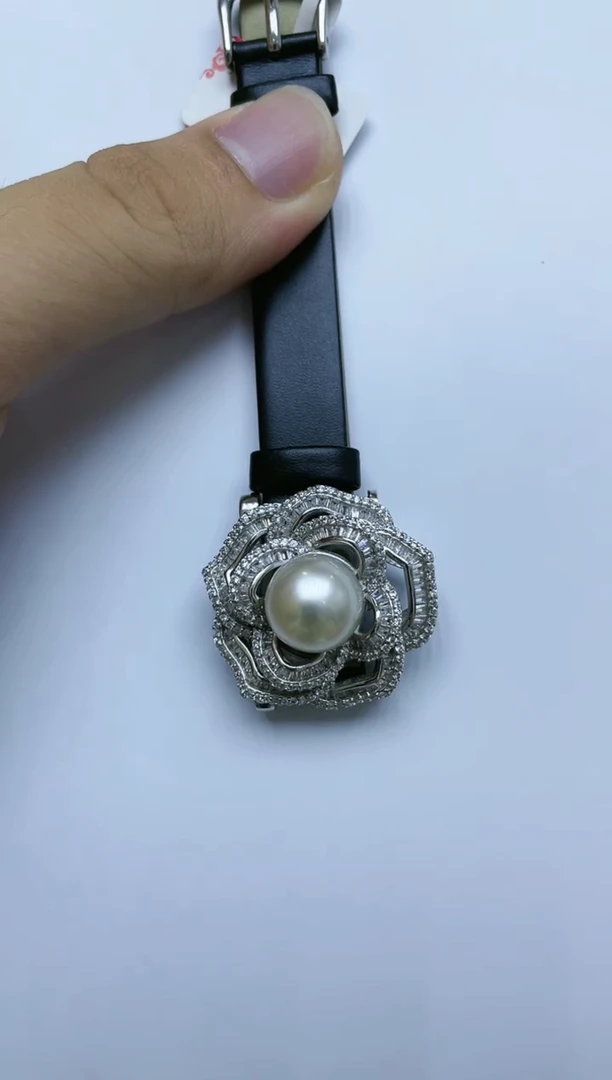 【闪购商品】海水珍珠手绳银S925镶嵌1