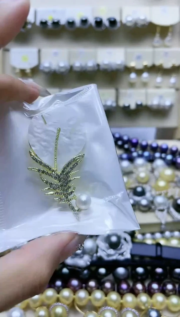 【闪购商品】淡水珍珠胸饰未镶嵌2