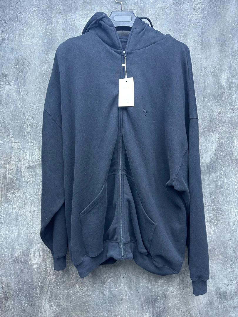 Balenciaga Sporty双勾充气拉链帽衫
