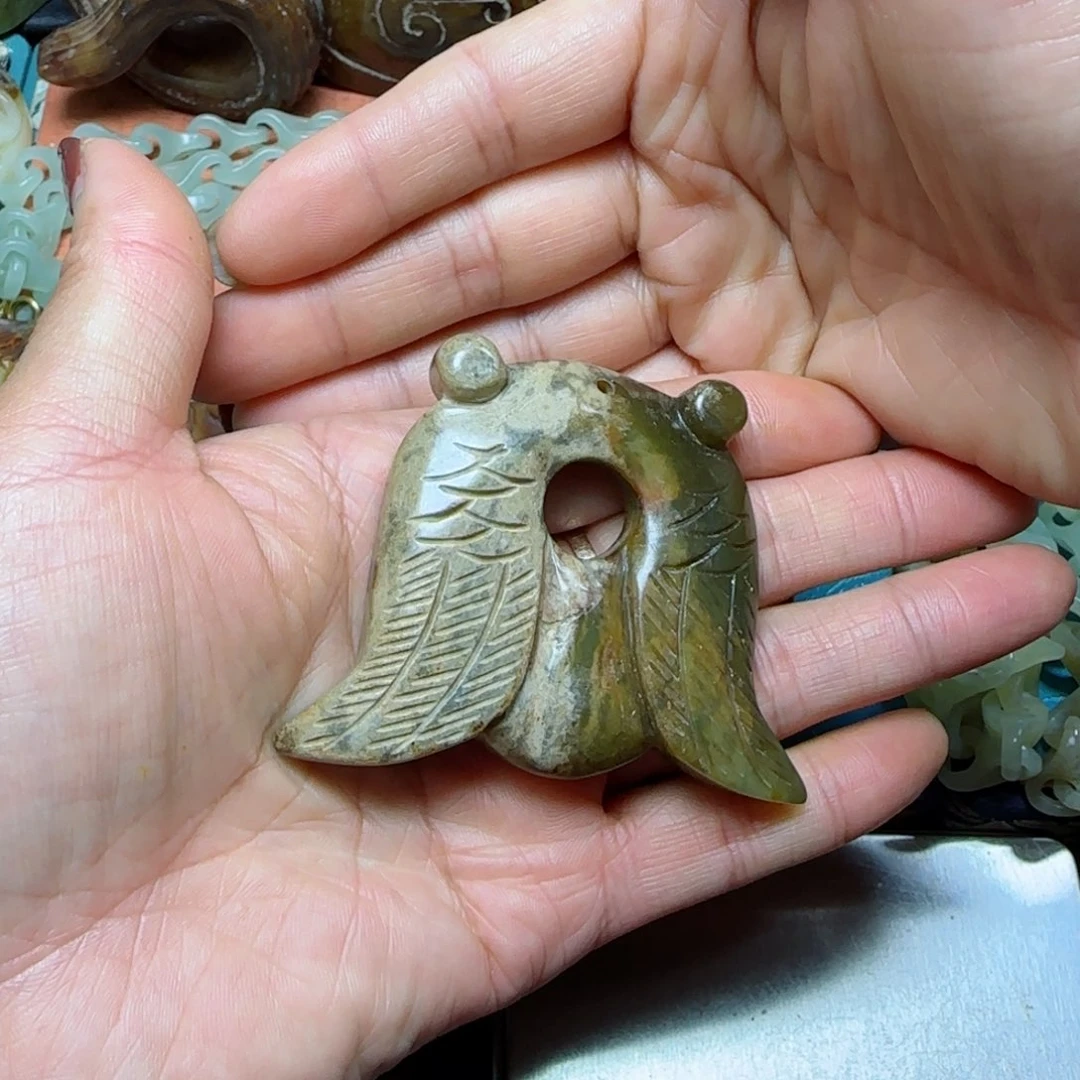 和田玉挂件未镶嵌