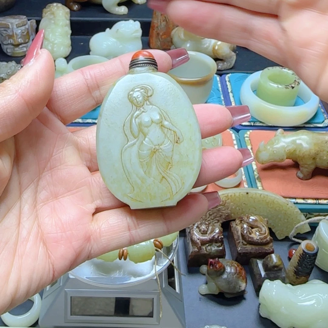 【闪购商品】和田玉鼻烟壶未镶嵌