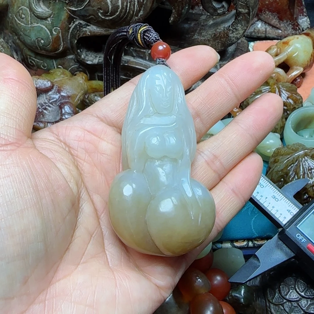 和田玉把件未镶嵌?****J