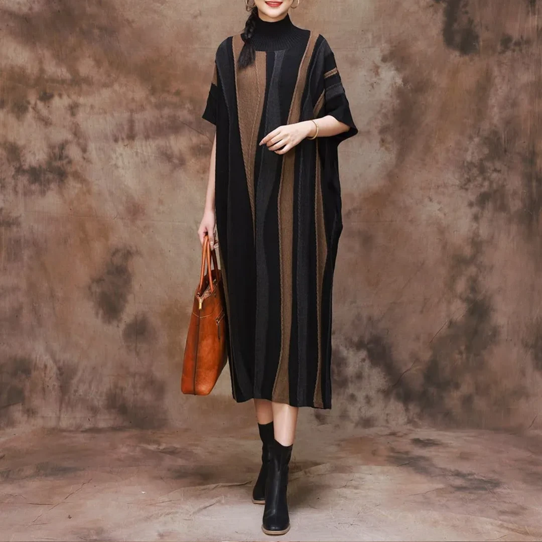 【101-150】时尚秋冬连衣裙宽松显瘦大码女装LL