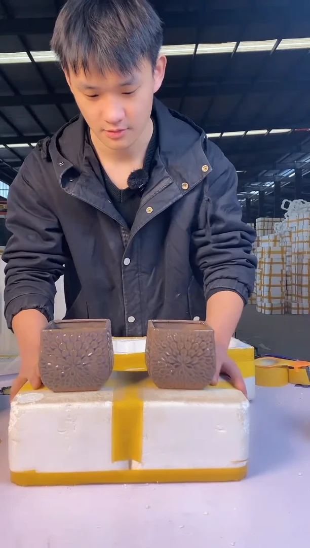 【闪购商品】红陶171cm(含)-200cm(含)两个小方盆