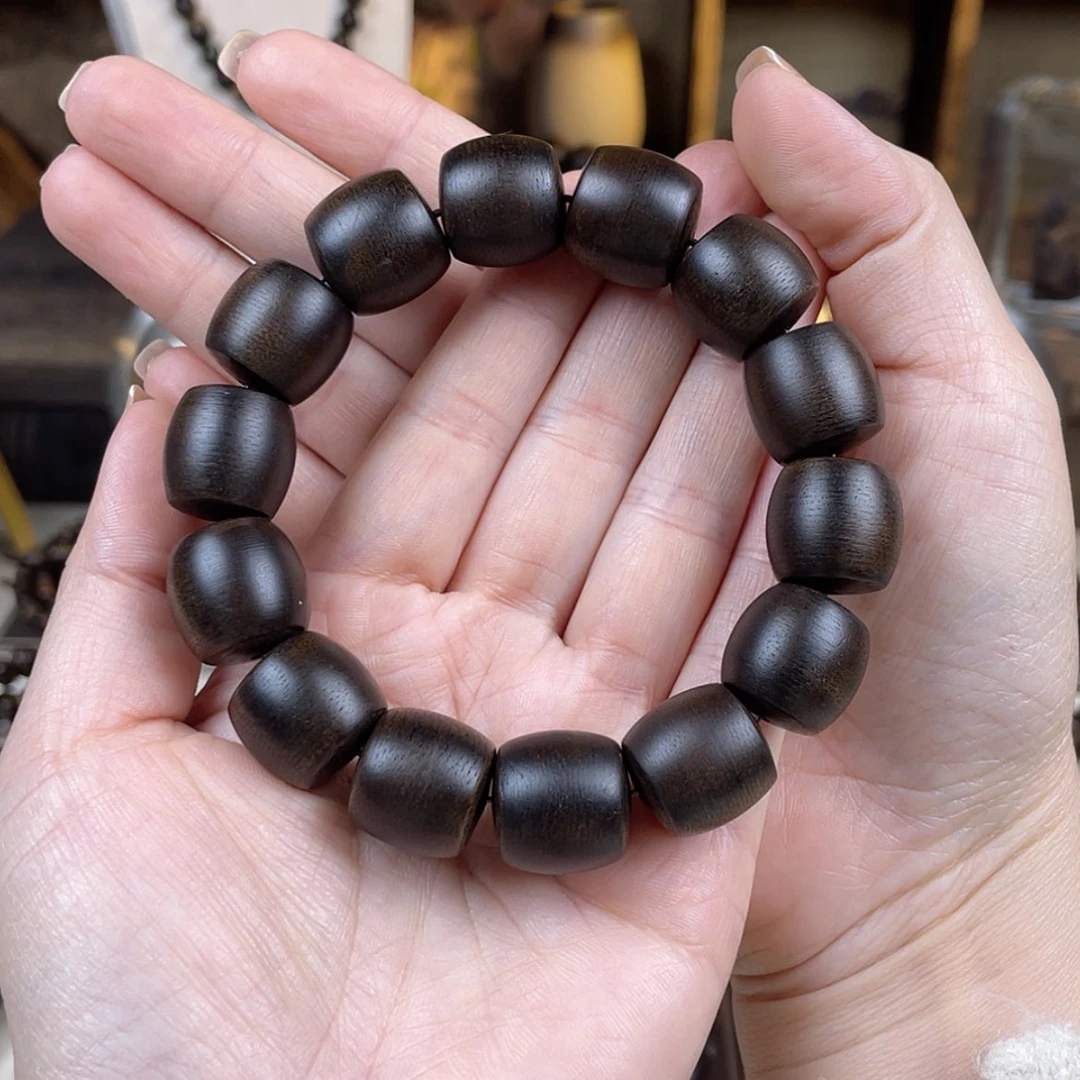 【闪购商品】沉香手串小**黑越南芽庄白奇