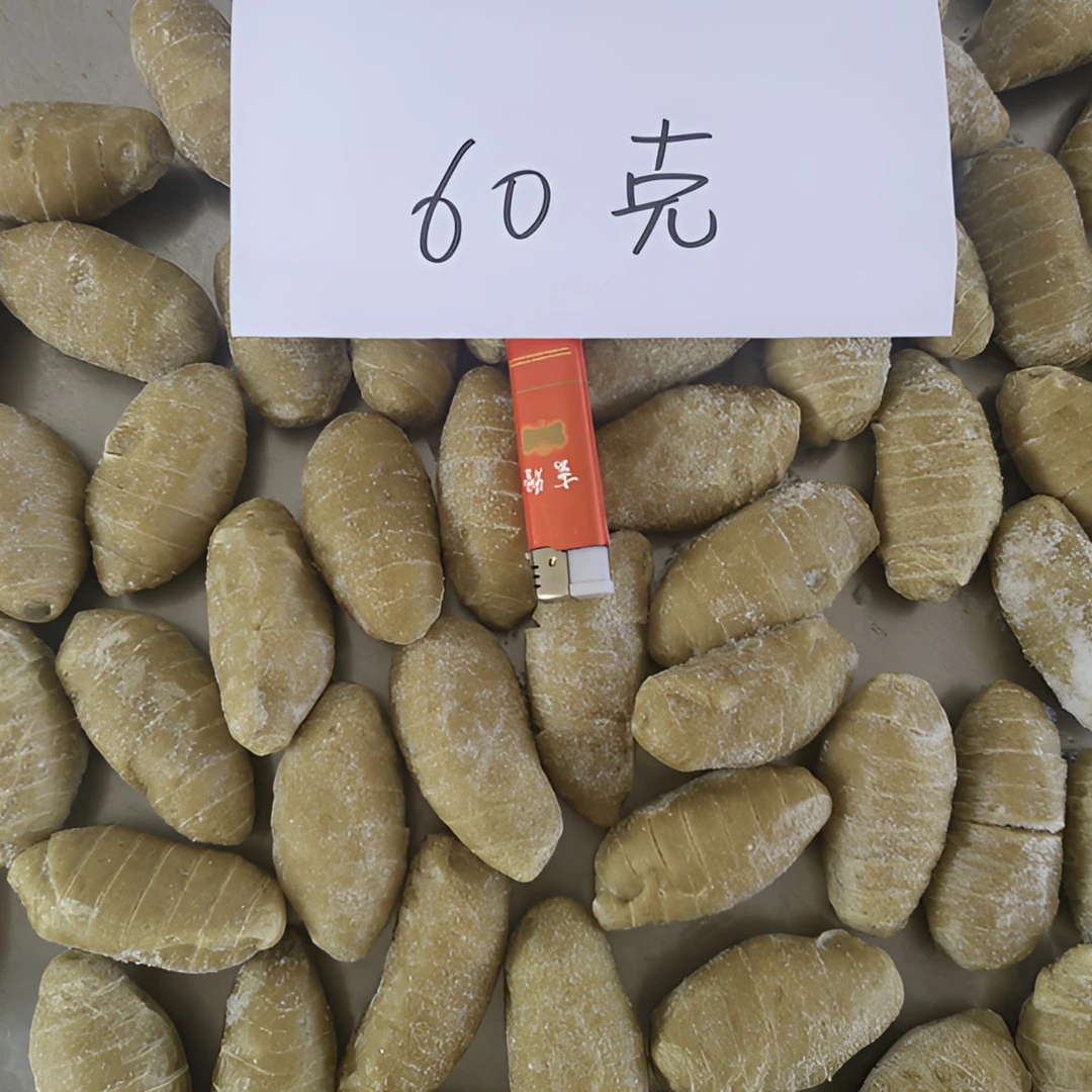 【高品质】A＋级60克左右纯谷朊粉、对切花、商用冷冻面筋头54斤