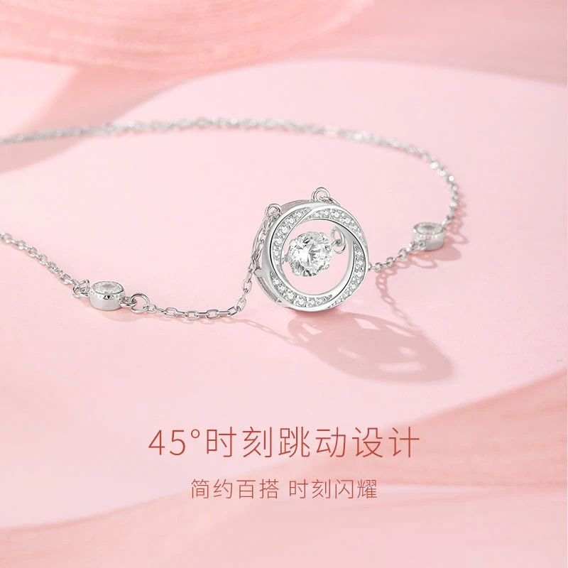 坠链均S925纯银 送女朋友女款项链百搭高级轻奢锁骨链送女生礼物