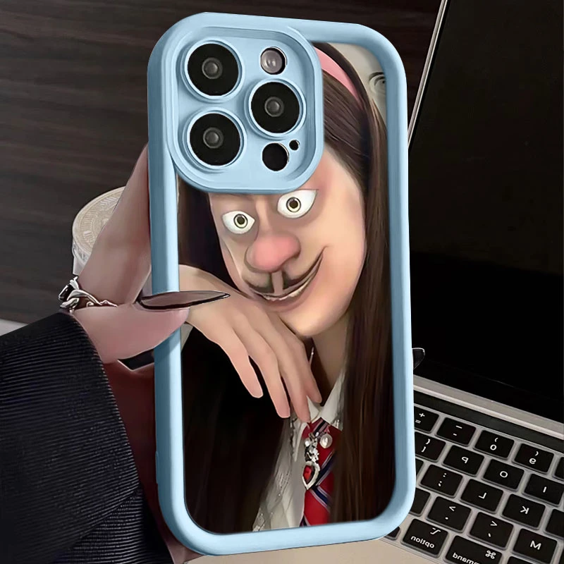 光头强适用iphone15苹果手机壳14promax金刚砂13 12全包11软硅胶