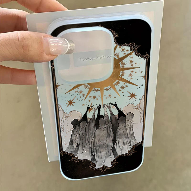 希望之光适用于iphone14手机壳苹果15promax防摔1312软11硅胶卡通