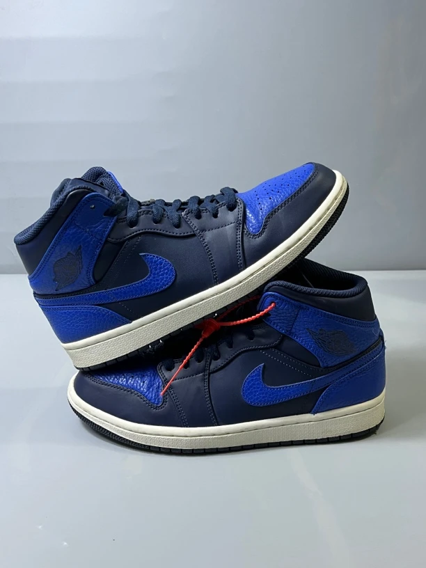 41码 95新/aj1皇家蓝mid/板鞋 公价2199
