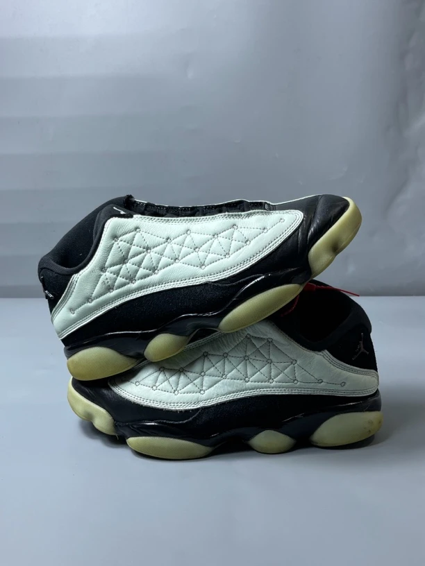 42.5码 8新原盒/air jordan13黑绿/休闲鞋 公价809