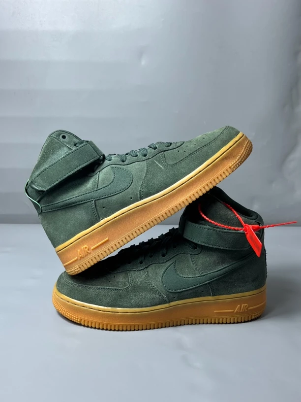 40码 9新/nike af1绿麂皮/板鞋 公价2599