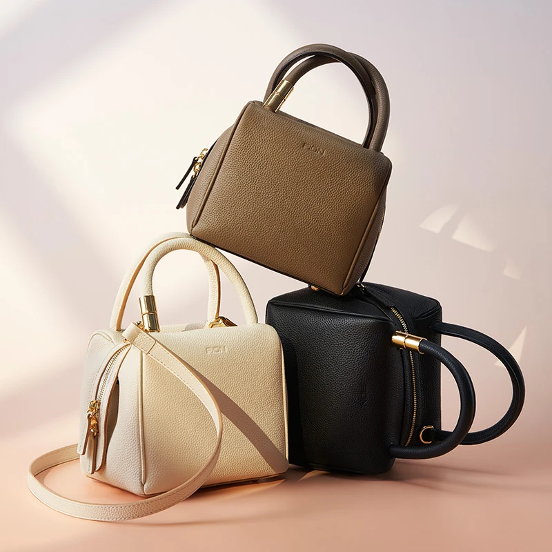 Fion/菲安妮时尚潮流百搭简约气质女轻奢小包包单肩包 FAAFVJX001