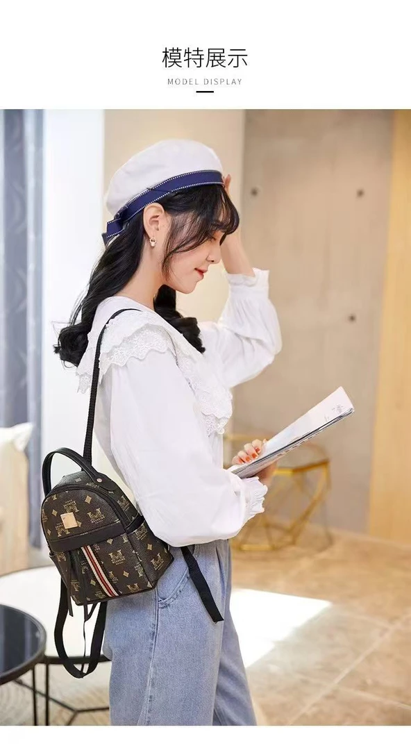 【小筑】13号双肩包女士双肩包手提百搭时尚新款