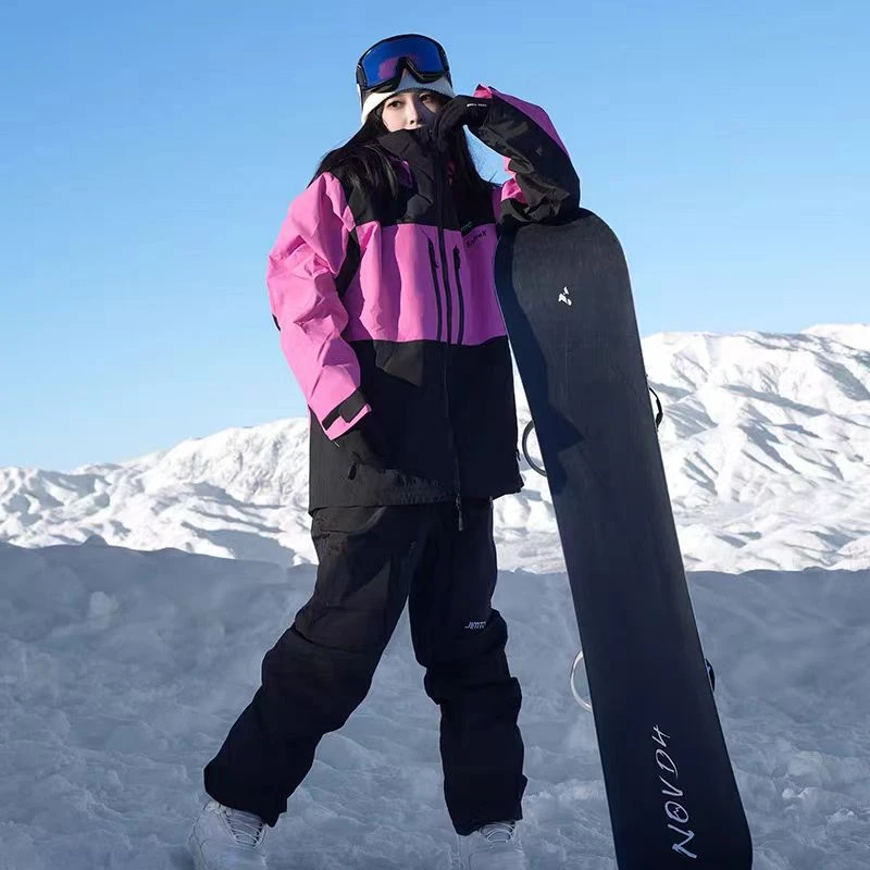 3L雪服20K+防水透气全压胶单双板自由式男女款雪服套装厚款修身