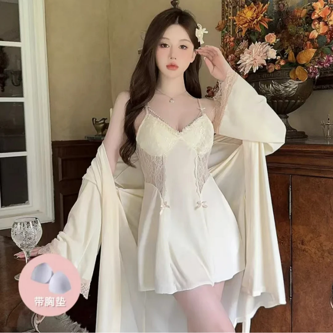 【复古千金】秋冬金丝绒睡衣女套装性感吊带睡衣两件套可外穿家居服