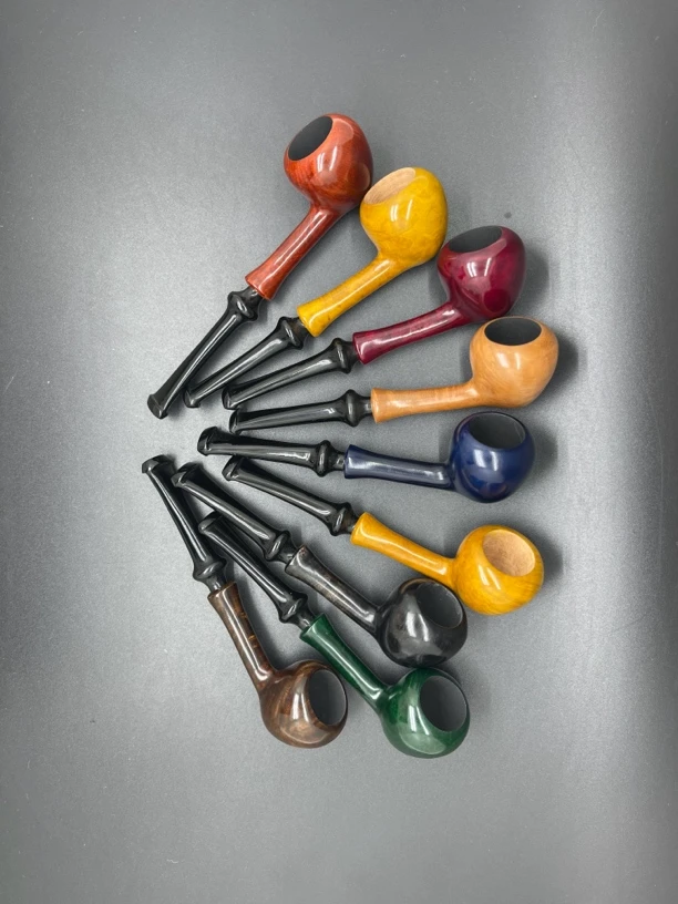 手工烟斗石楠木烟斗烟斗迷你斗