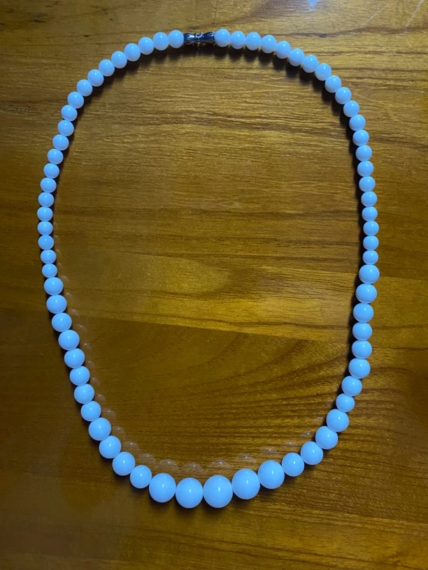 非金属仿珍珠项链 塔链无暇女款气质